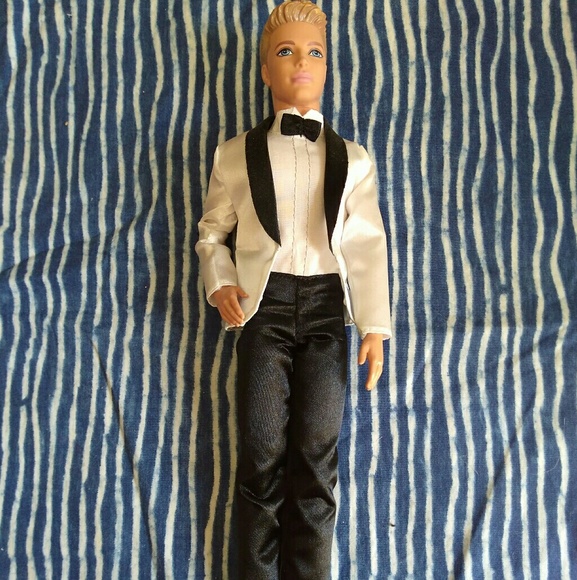 ken doll in tuxedo